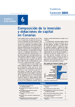Composición de la inversión y dotaciones de capital en Canarias