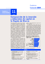 Composición de la inversión y dotaciones de capital en la Región de Murcia