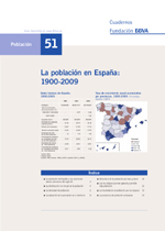 La población en España: 1900-2009