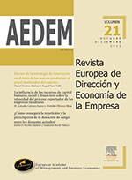 Revista Europea de Dirección y Economía de la Empresa