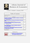 Athens Journal of Business and Economics
