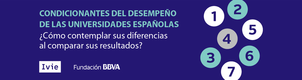 Condicionantes del desempeño de las universidades españolas ¿Cómo contemplar sus diferencias al comparar sus resultados?