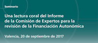 Una lectura coral del Informe de la Comisión de Expertos para la revisión de la Financiación Autonómica